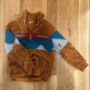 Sheshow Women’s Aztec Fleece- Size M
